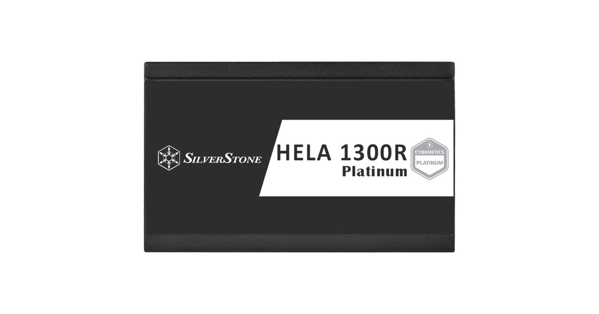 SilverStoneHELA 1300R Platinum, modulaire 1300 watt voeding   (Zwart, 8x PCIe)
