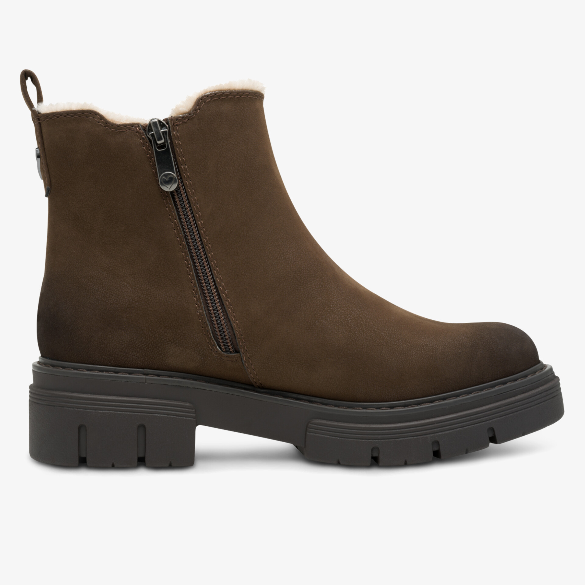 MARCO TOZZI Damen Chelsea Boots braun