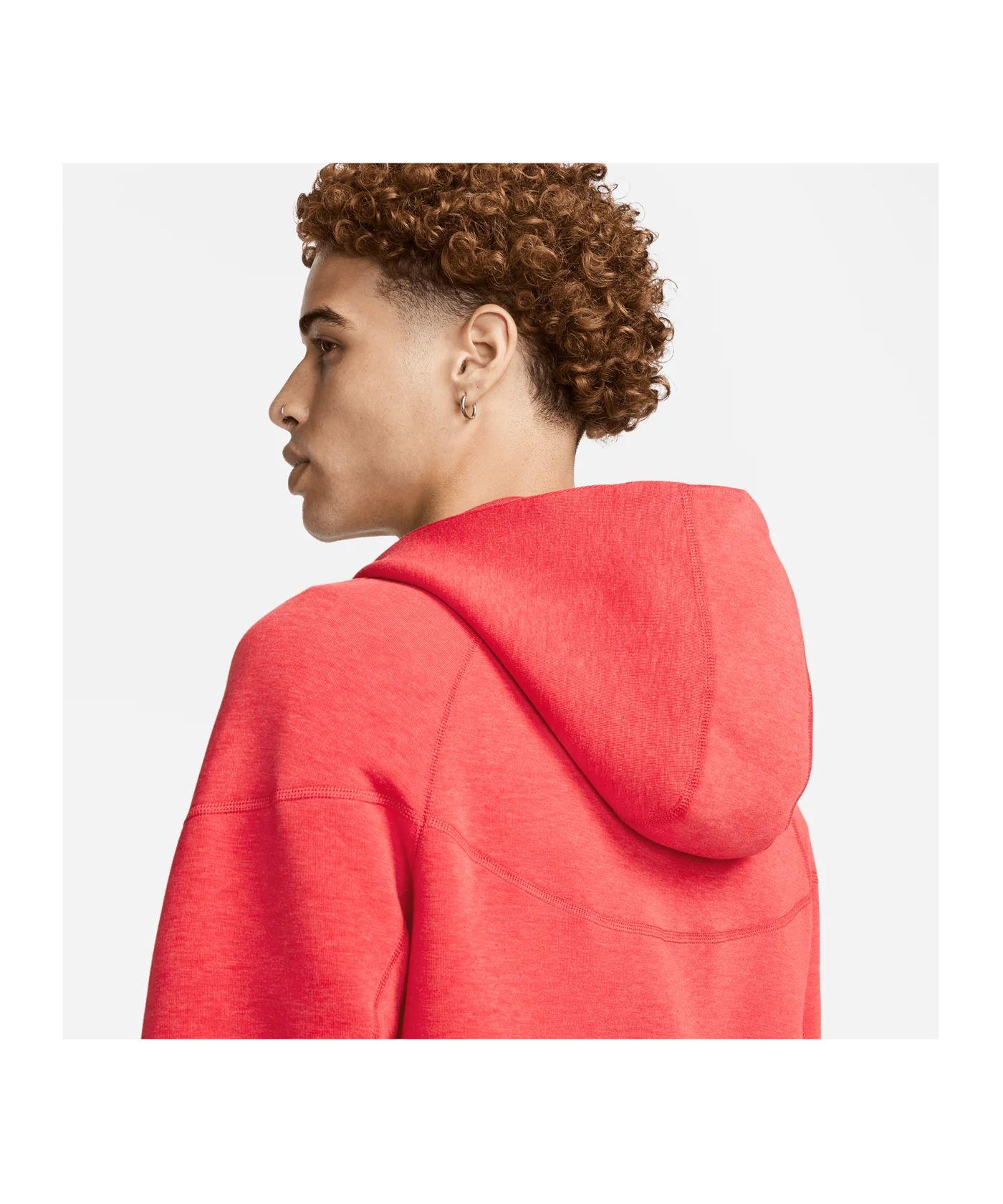 Nike Tech Fleece Windrunner Jacke Rot Schwarz F672