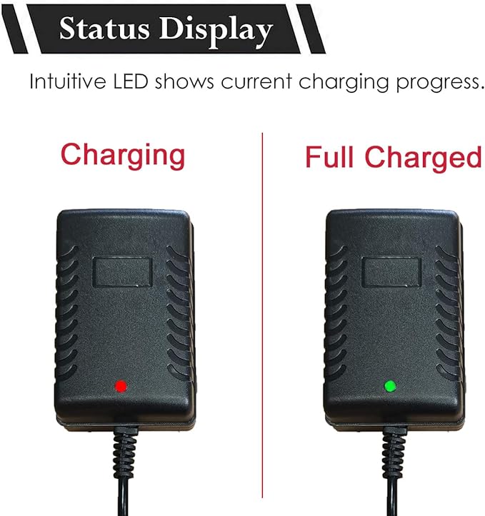 6V Battery Charger for Kids Ride On Toys car 6 Volt Battery Charger for Best Choice Products Hello Kitty SUV Kid Trax Toddler Quad Kidzone Bumper Car Electric Toys Charger