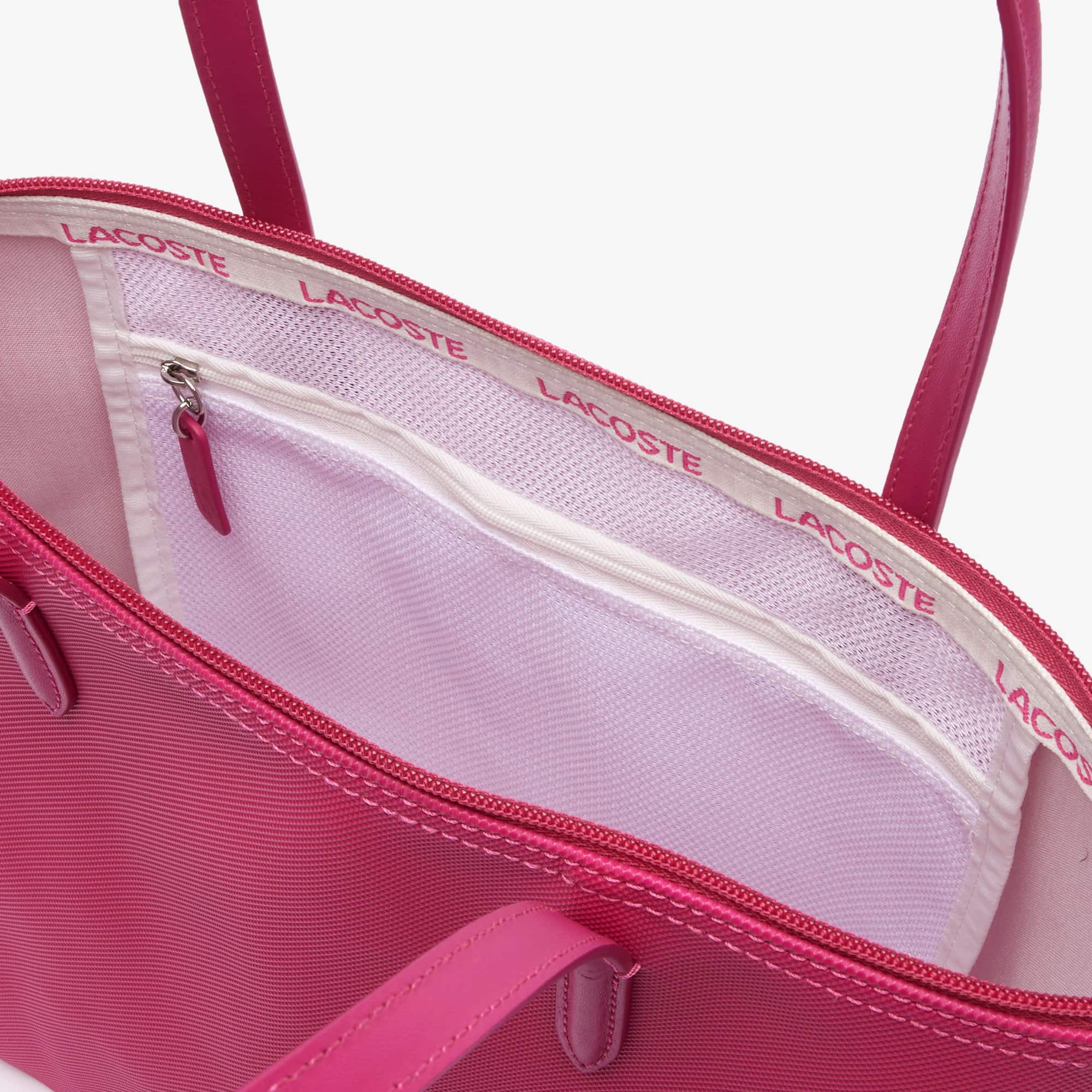 Petit sac cabas zippé L.12.12 Concept uni Sacs à main & Cabas - Rose - Lacoste - Femme