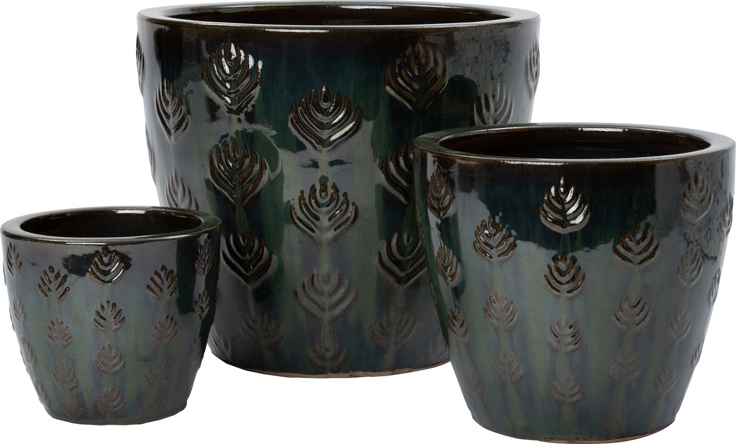 Intratuin bloempot Varen groen D 26 H 23 cm