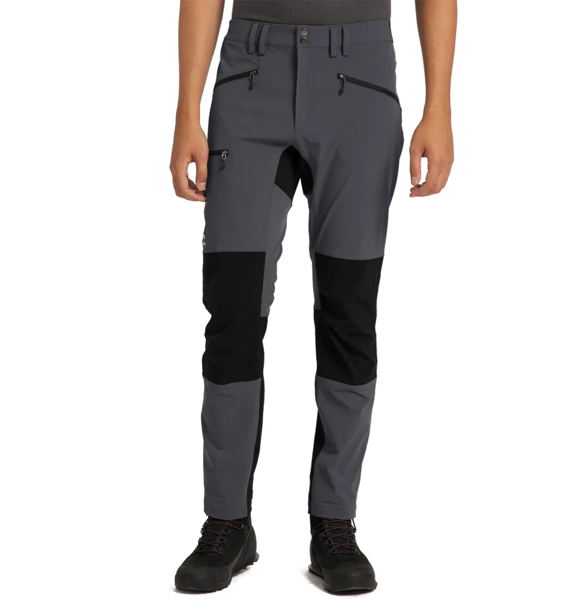 Haglöfs Men's Mid Slim Pant Magnetite/True Black