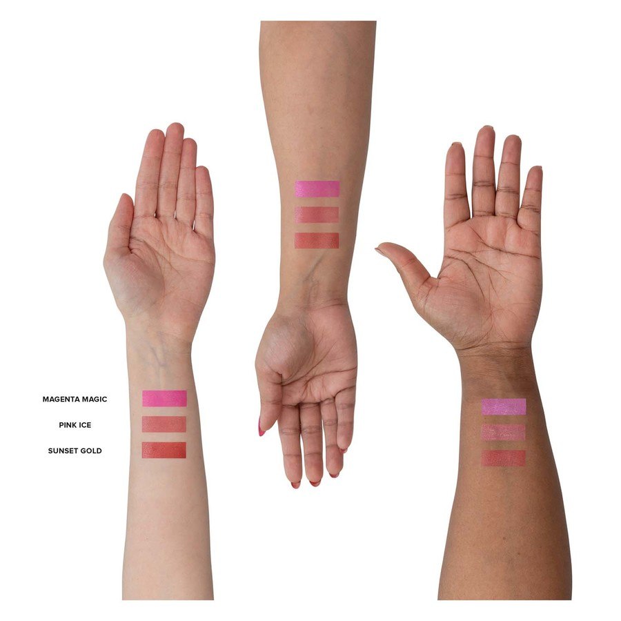 Nudestix Nudies Matte + Glow Core All Over Face Blush Color Pink Ice 5g