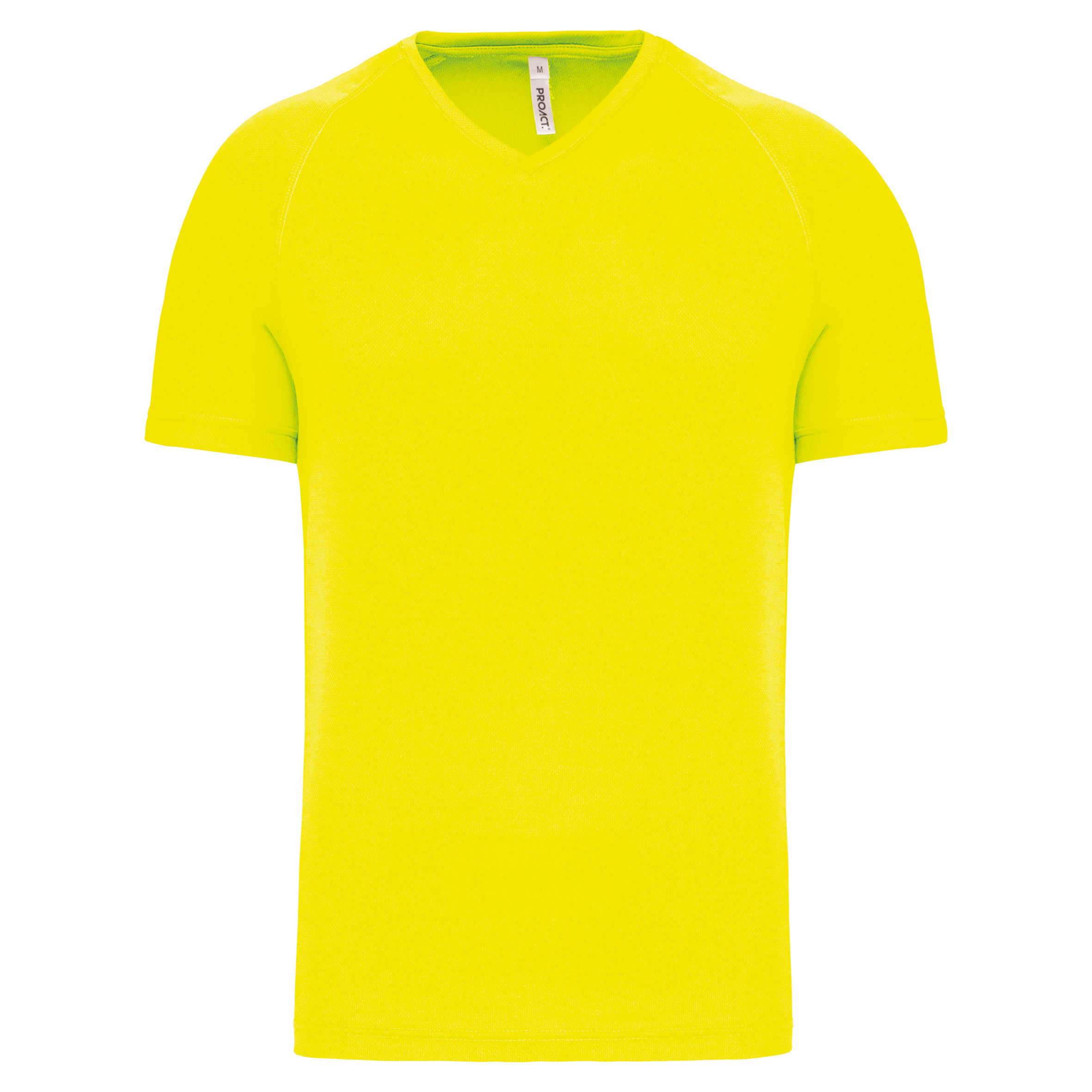 PROACT PA476 - T-shirt de sport manches courtes col v homme