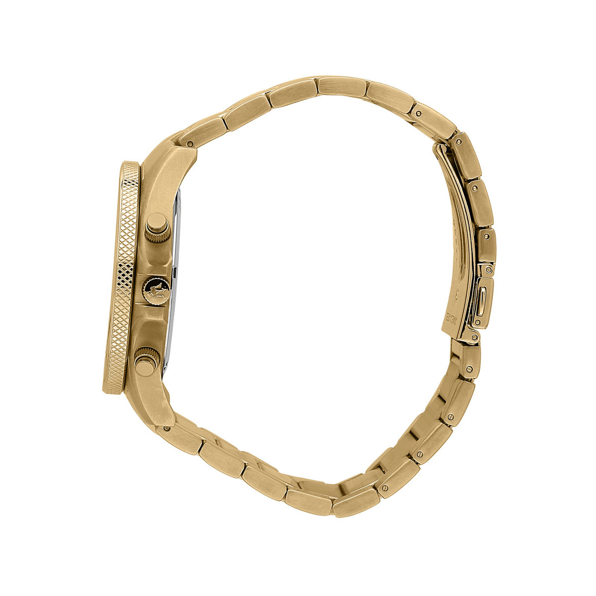 Montre MASERATI homme bracelet acier inoxydable doré jaune
