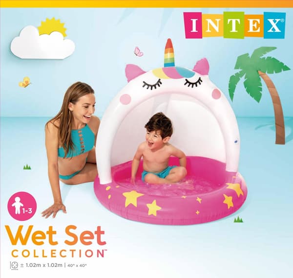 Caticorn Babybasseng Intex