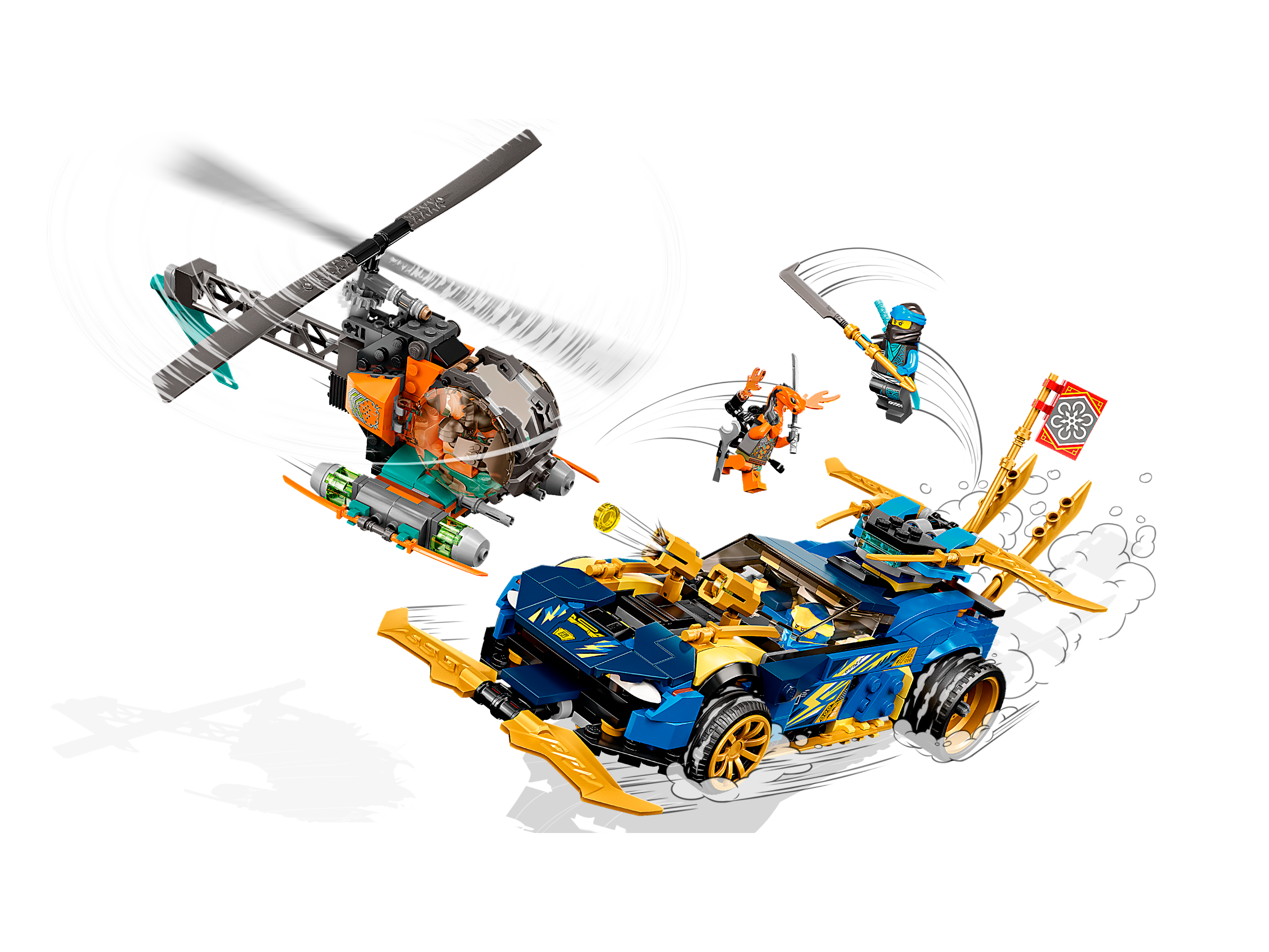 Carro de corrida de Jay e Nya - Evolution 71776