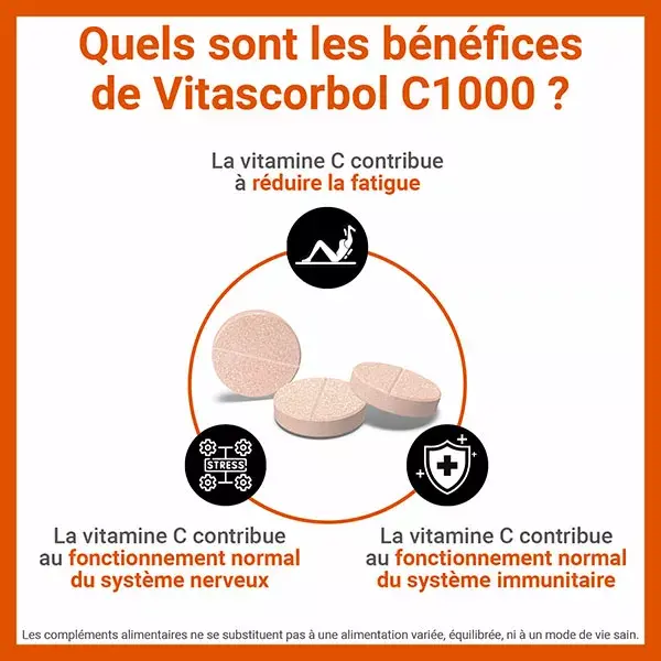 Vitascorbol Acerola 1000 30 comprimidos