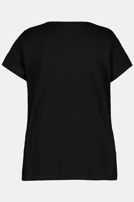 Bellieva T-Shirt, 2er-Pack, Umstandsmode, Rundhals, Kurzarm, Biobaumwolle GOTS