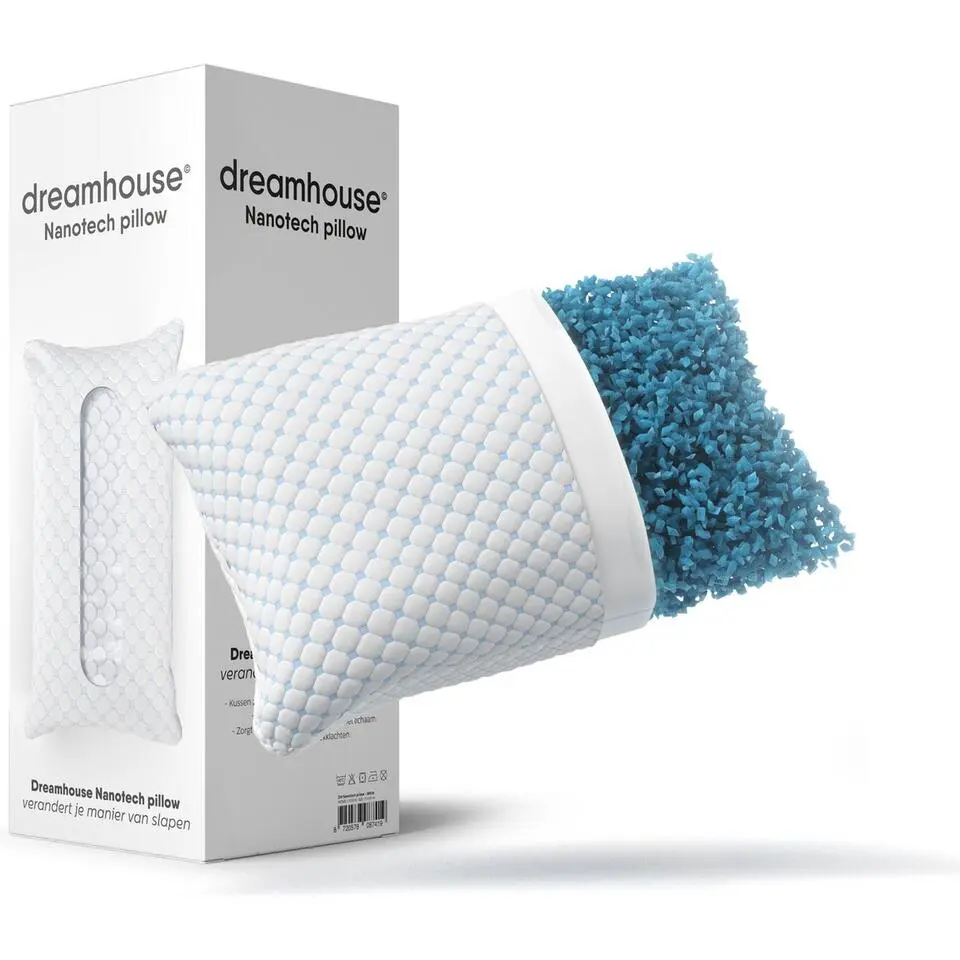Hoofdkussen Dreamhouse – Memory Foam & Wasbare Hoes