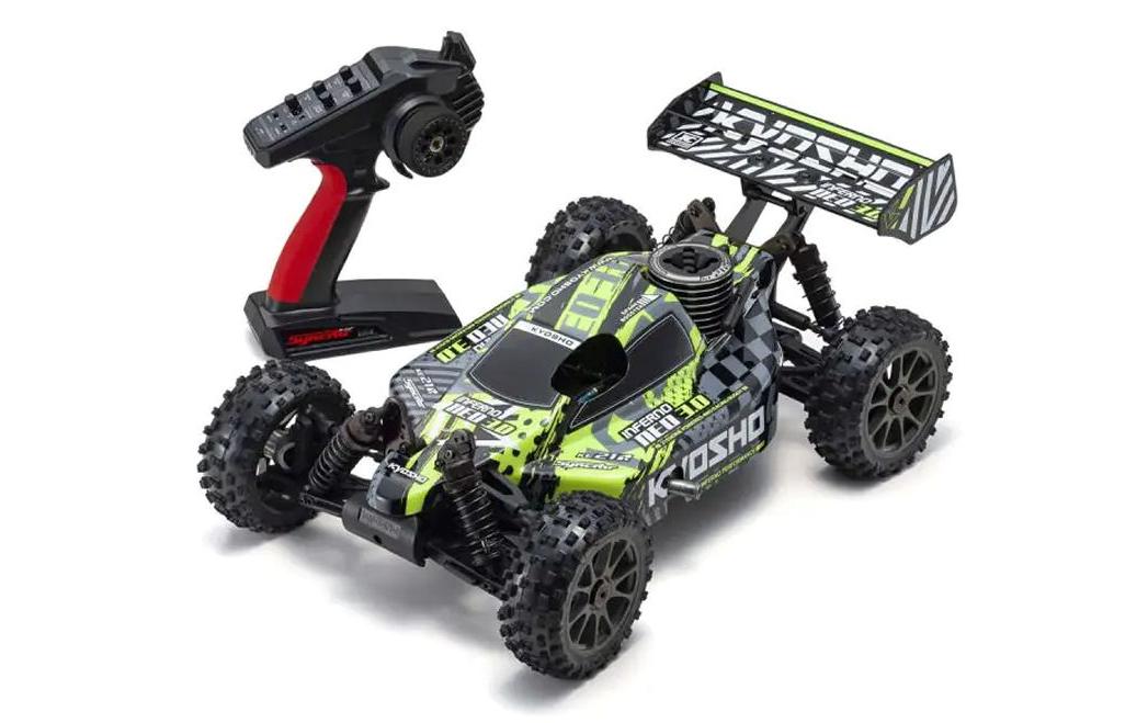 Buggy GP Inferno NEO 3.0 Nitro Grün, ARTR, 1:8<br>Leistungsstarker Buggy mit .21 Nitro Motor im Massstab 1:8