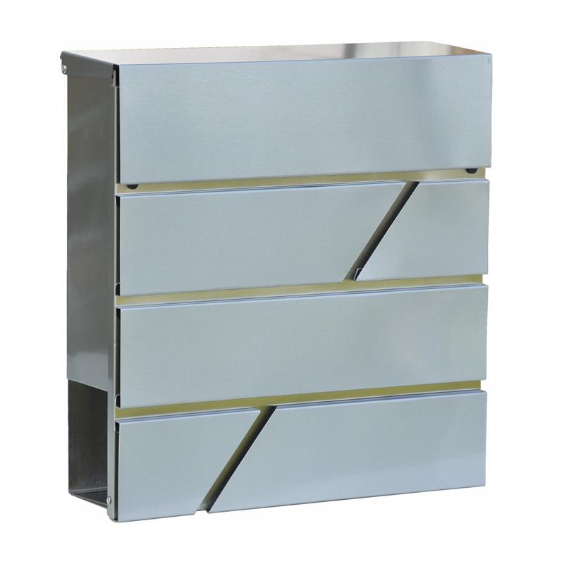 Dazikemo Briefkasten Figura Silber