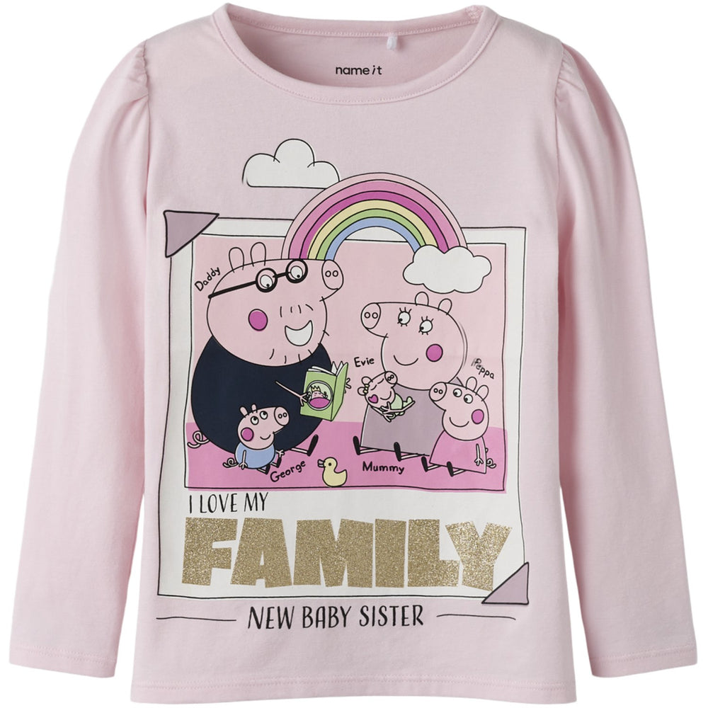Køb Name It Ballerina Nmfnora Peppa Ls Top Box Lnoos Cplg