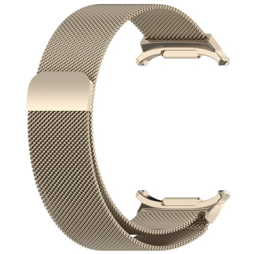 Samsung Galaxy Watch Ultra (47mm) Edelstahl Milanaise Armband mit Magnetverschluss (Gelenkumfang: 160-250mm) - Champagner Gold