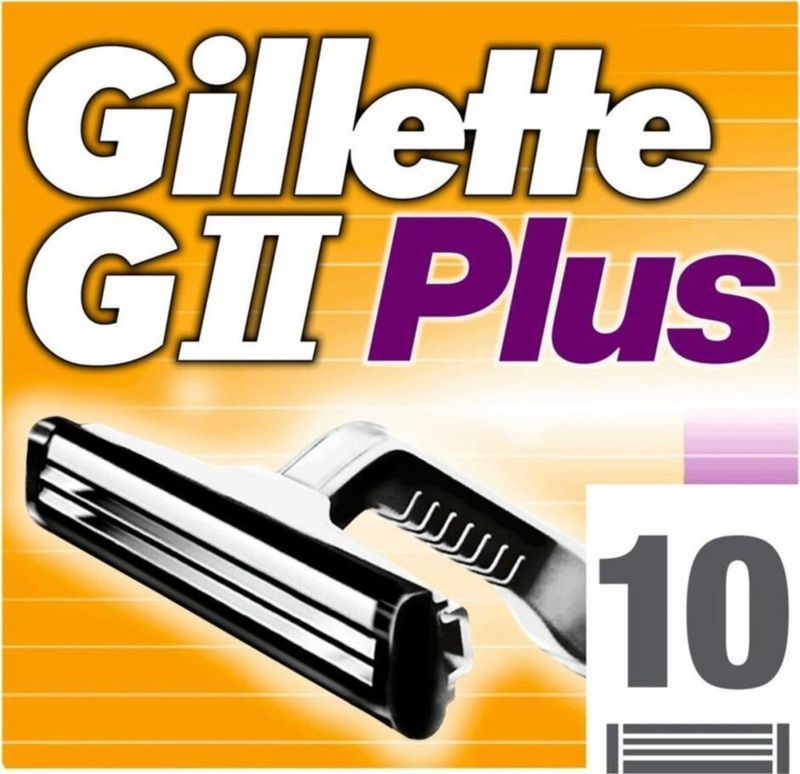 Gillette GII Plus Wegwerpscheermesjes Mannen - 10 stuks