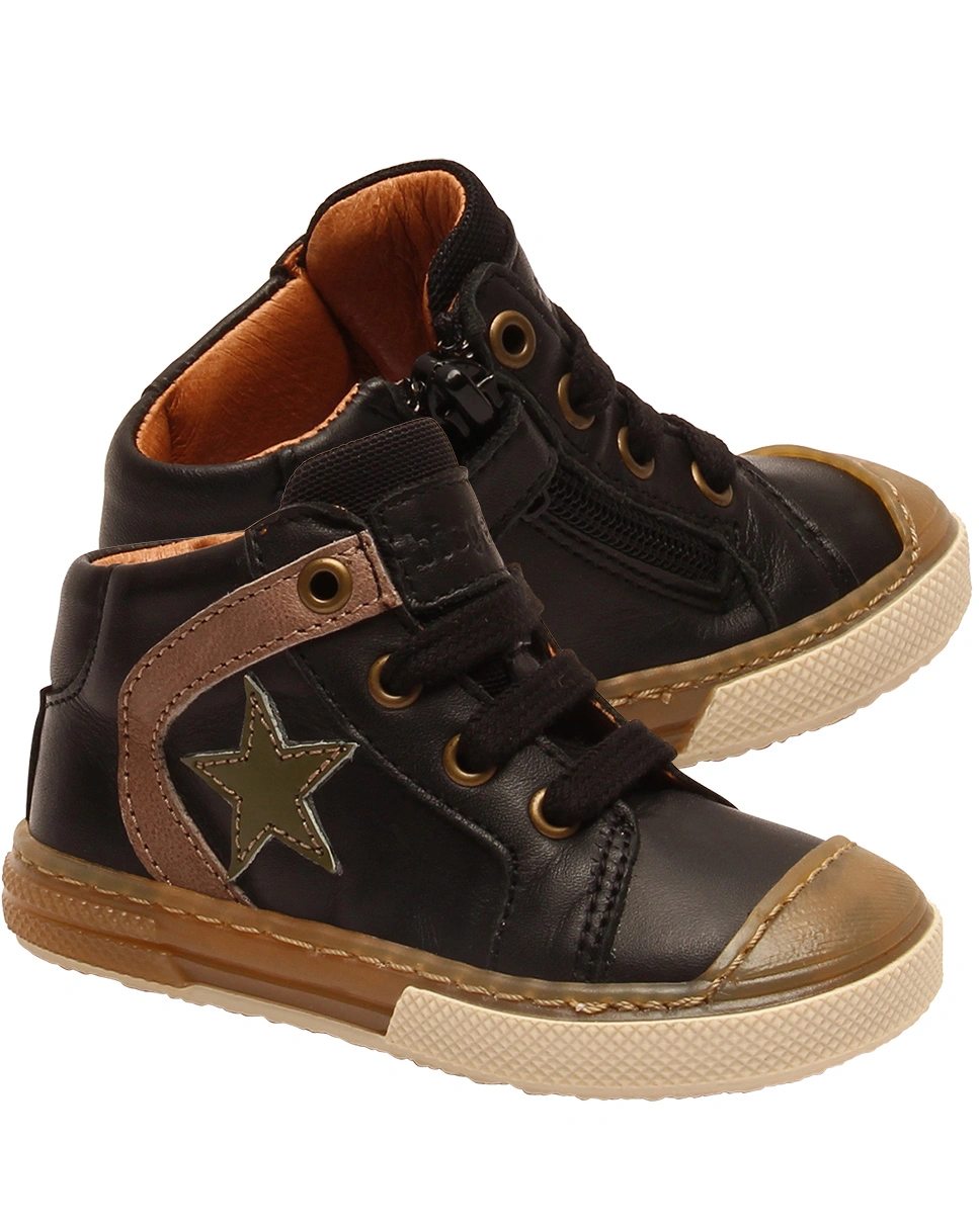 Sneaker halbhoch HOLGER in noir