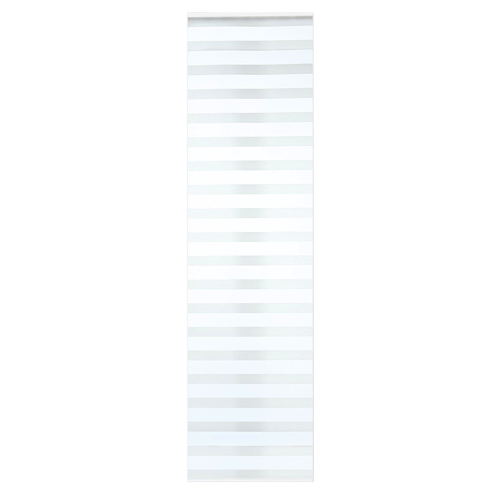 Schiebevorhang-Set - weiß - Streifen - 60x245 cm