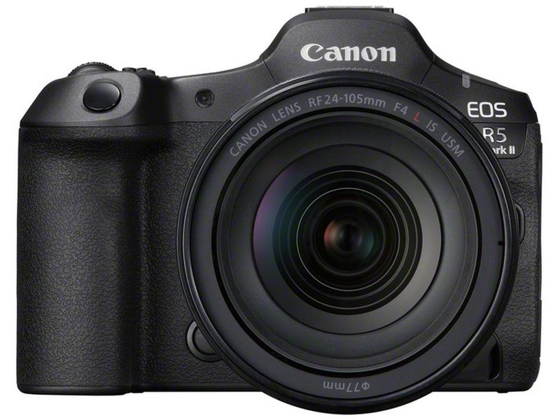 Canon Fotokamera EOS R5 Mark II RF24-105 F4 L IS USM Kit Leistungsstarke Kamera für Fotografen und Filmemacher aller Genres