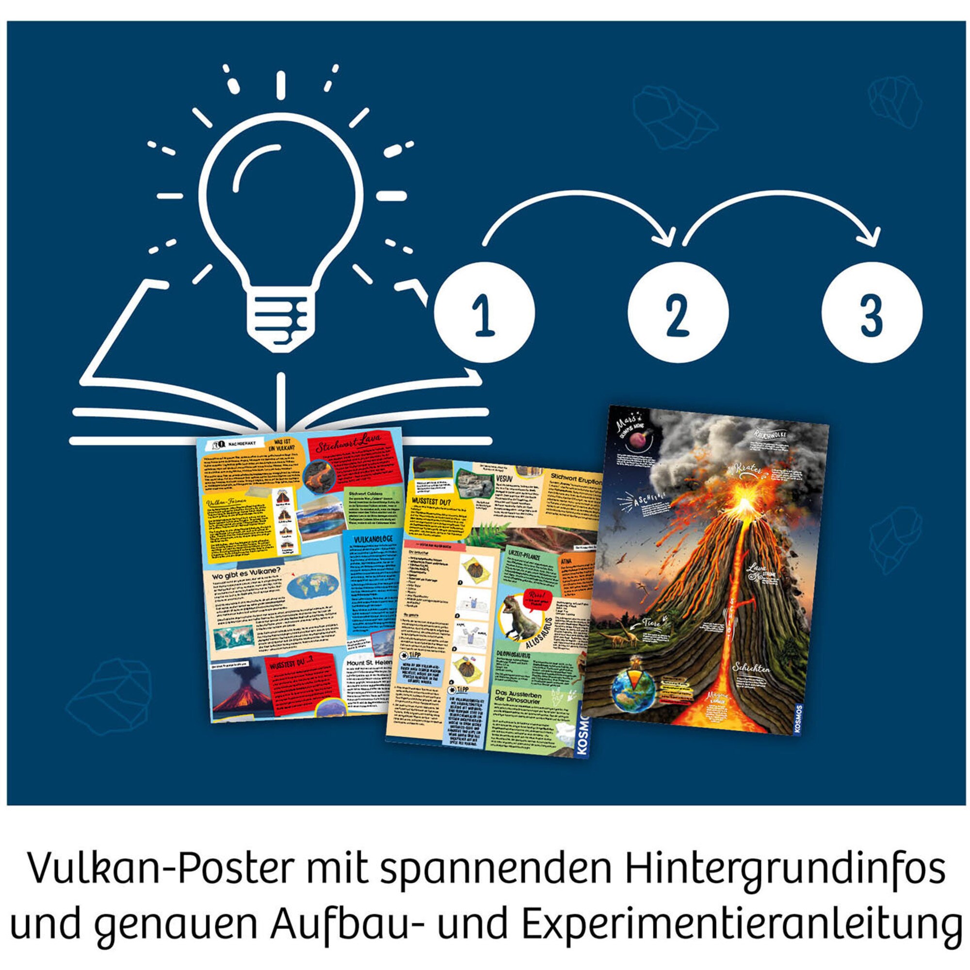Kosmos Experimentierkasten Urzeit-Vulkan