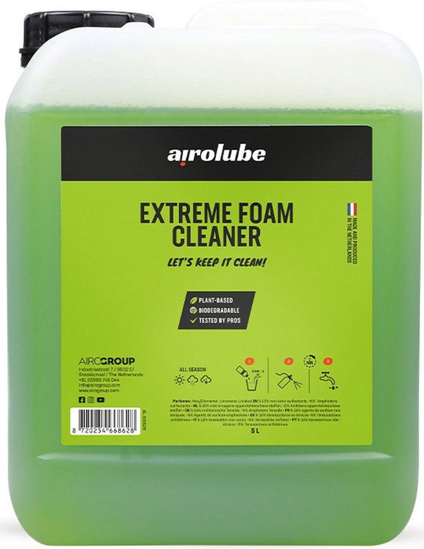 Airolube - Extreme Foam Cleaner - Autoshampoo - 5-Liter - Plant-Based
