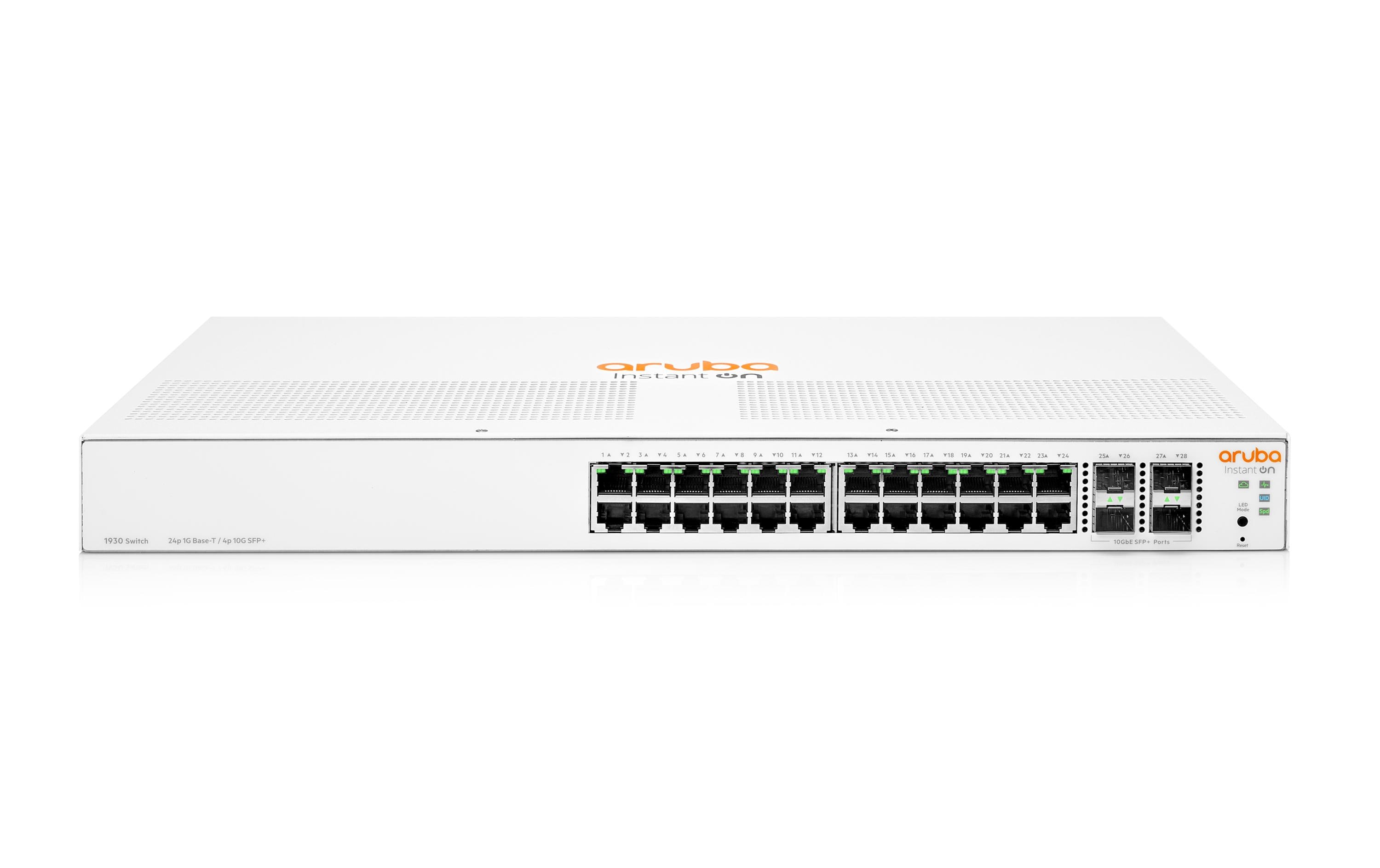 Switch Aruba Instant On 1930-24G 24 Port<br>Aruba Instant On 193024G 4SFP/SFP+ Switch