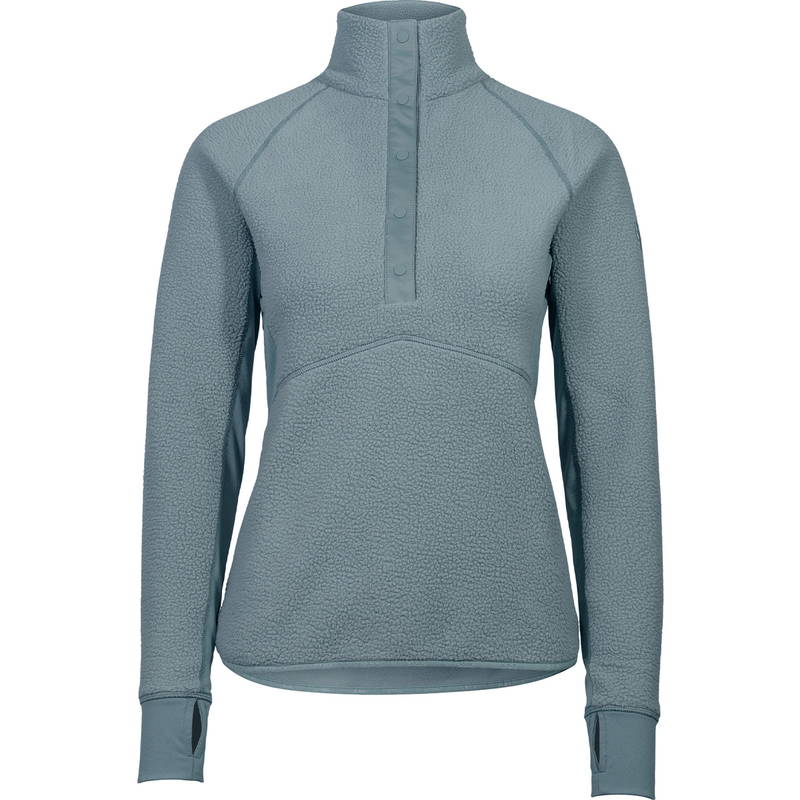 Johaug Fusion Pile Henley Fleecetrøje Dame
