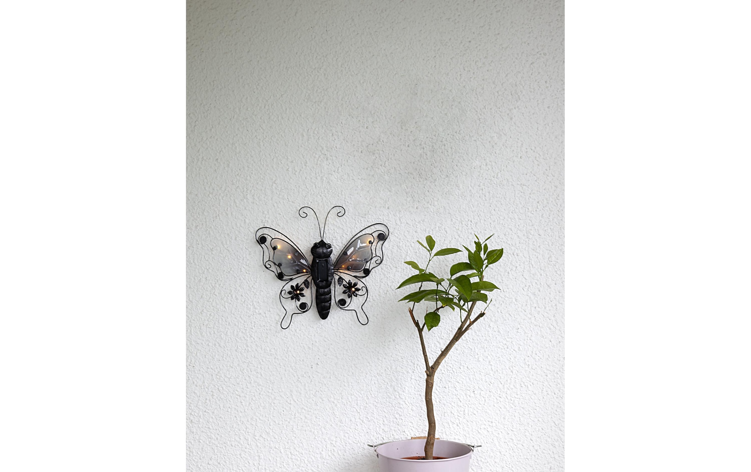 Parforce Traditional Hunting Gartenleuchte »Solar Decoration Butterfly« Warmweiss