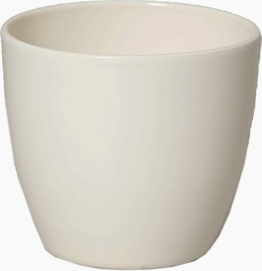 Bela Arte bloempot Boule D 7,5 H 6 cm panna