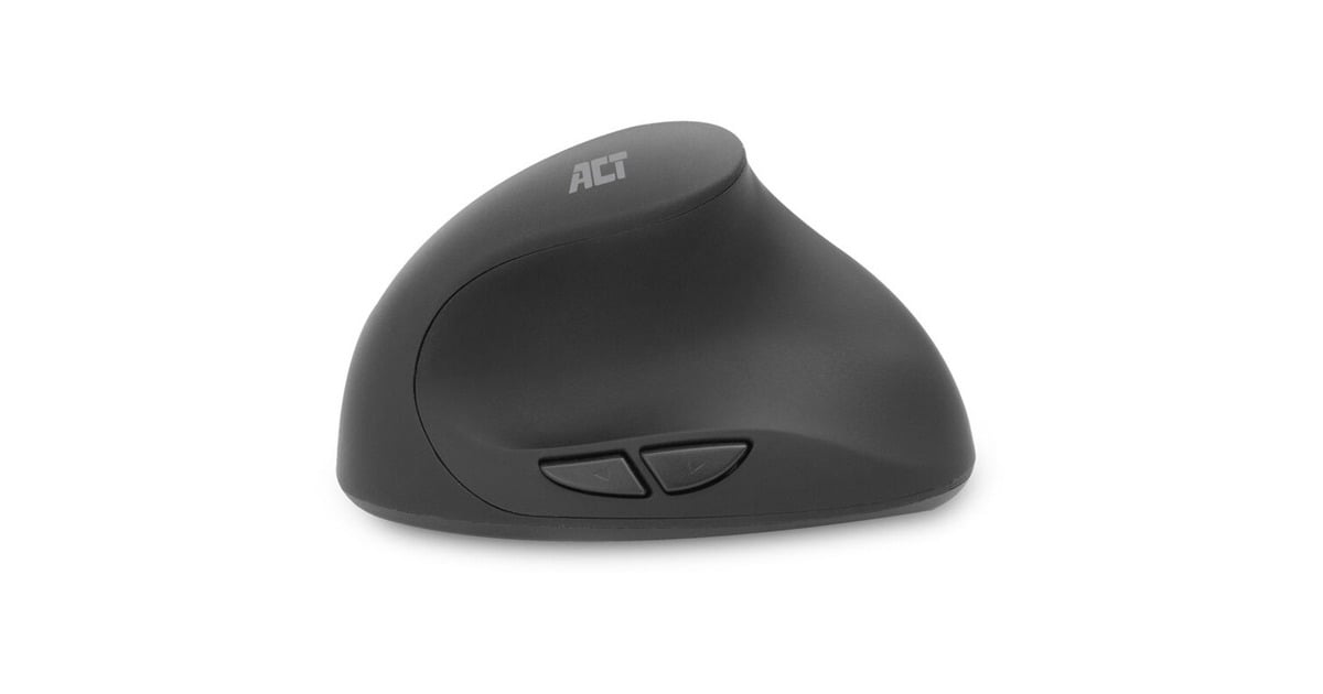 ACT ConnectivityDraadloze Ergonomische Muis  (Zwart, 800 - 1600 DPI)