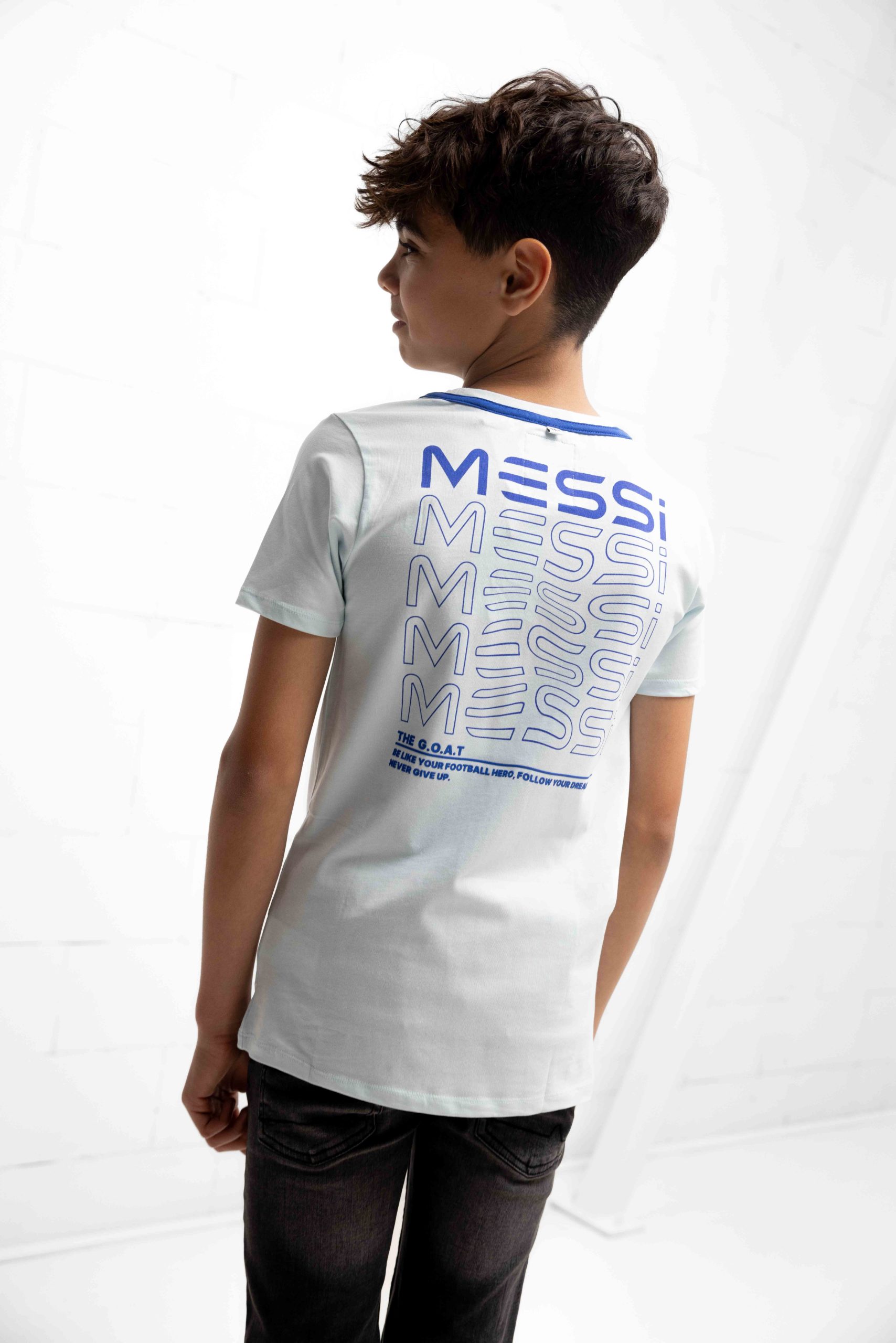 Vingino x Messi Jacko T-Shirt Kids Lichtblauw