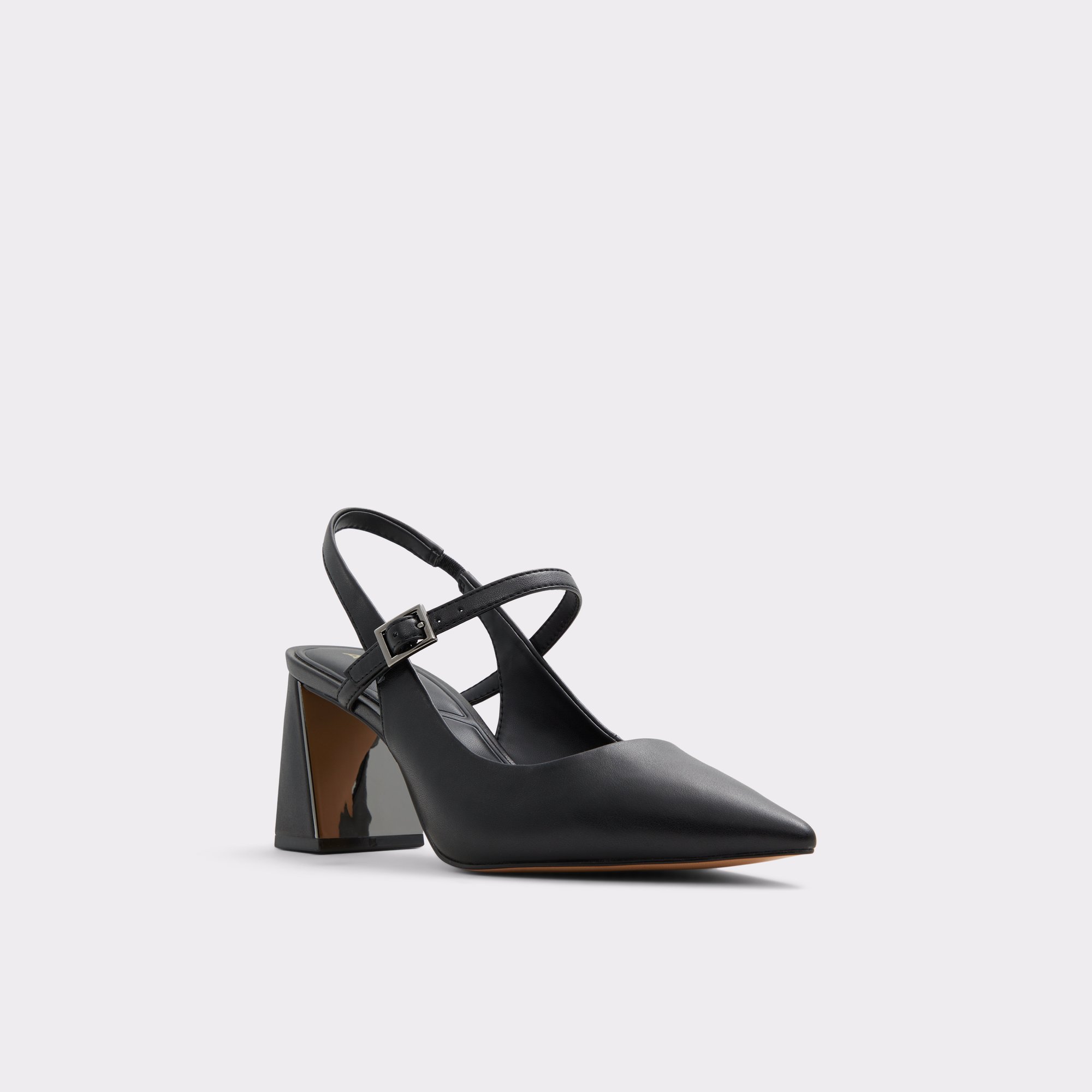 Papilliana Black Women Strappy Heels