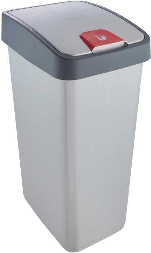 keeeper Mülleimer »magne, Abfallbehälter mit Flip-Deckel, 40 x 30 x 61,5 cm« 1 Behälter 45 l, komfortabler Soft-Touch-Point, Made in Europe