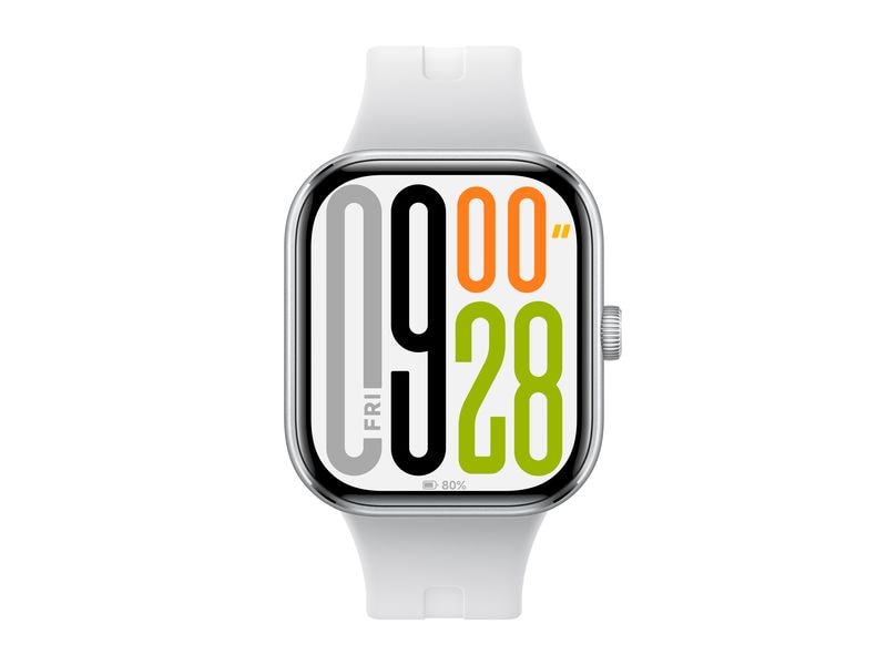Xiaomi Redmi Watch 5 Silber Smartwatch mit ultragrossem 2.07-Zoll-AMOLED-Display