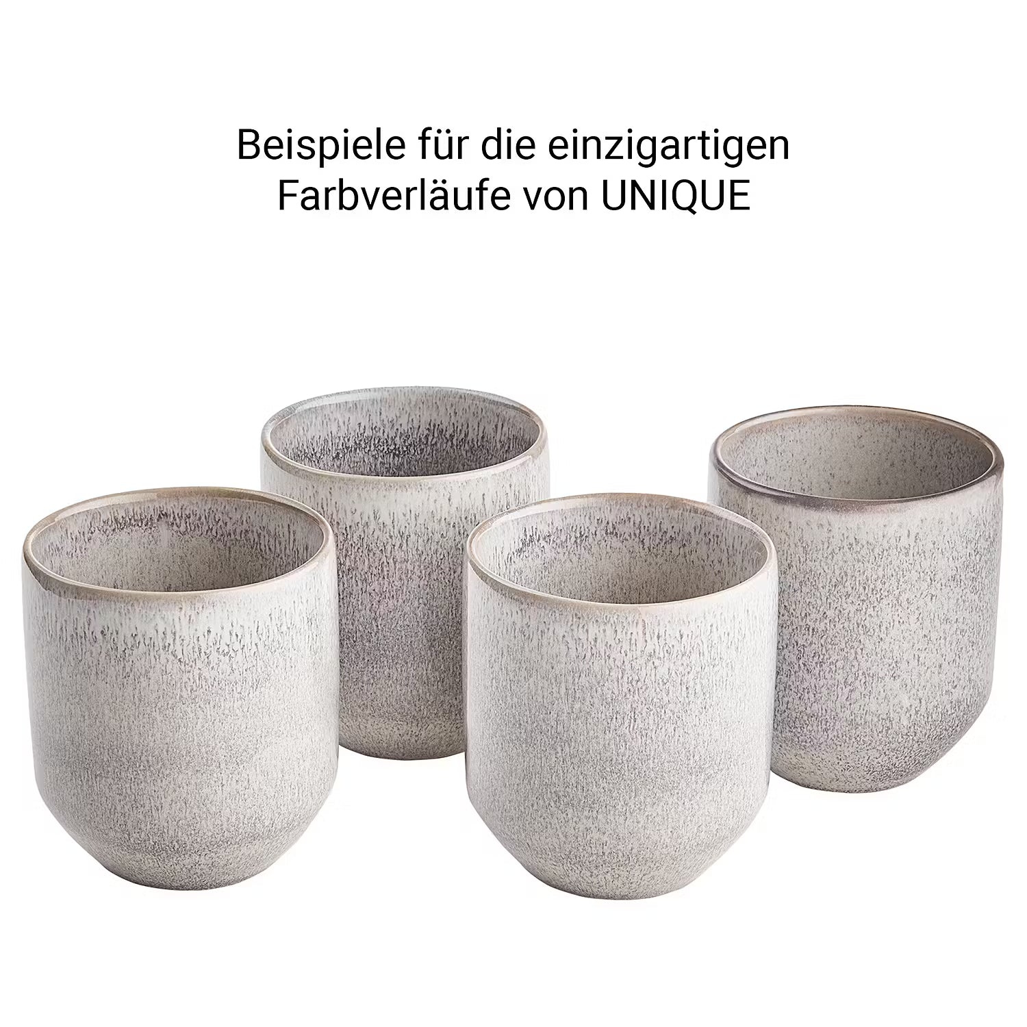 UNIQUE Tasse 6er-Set