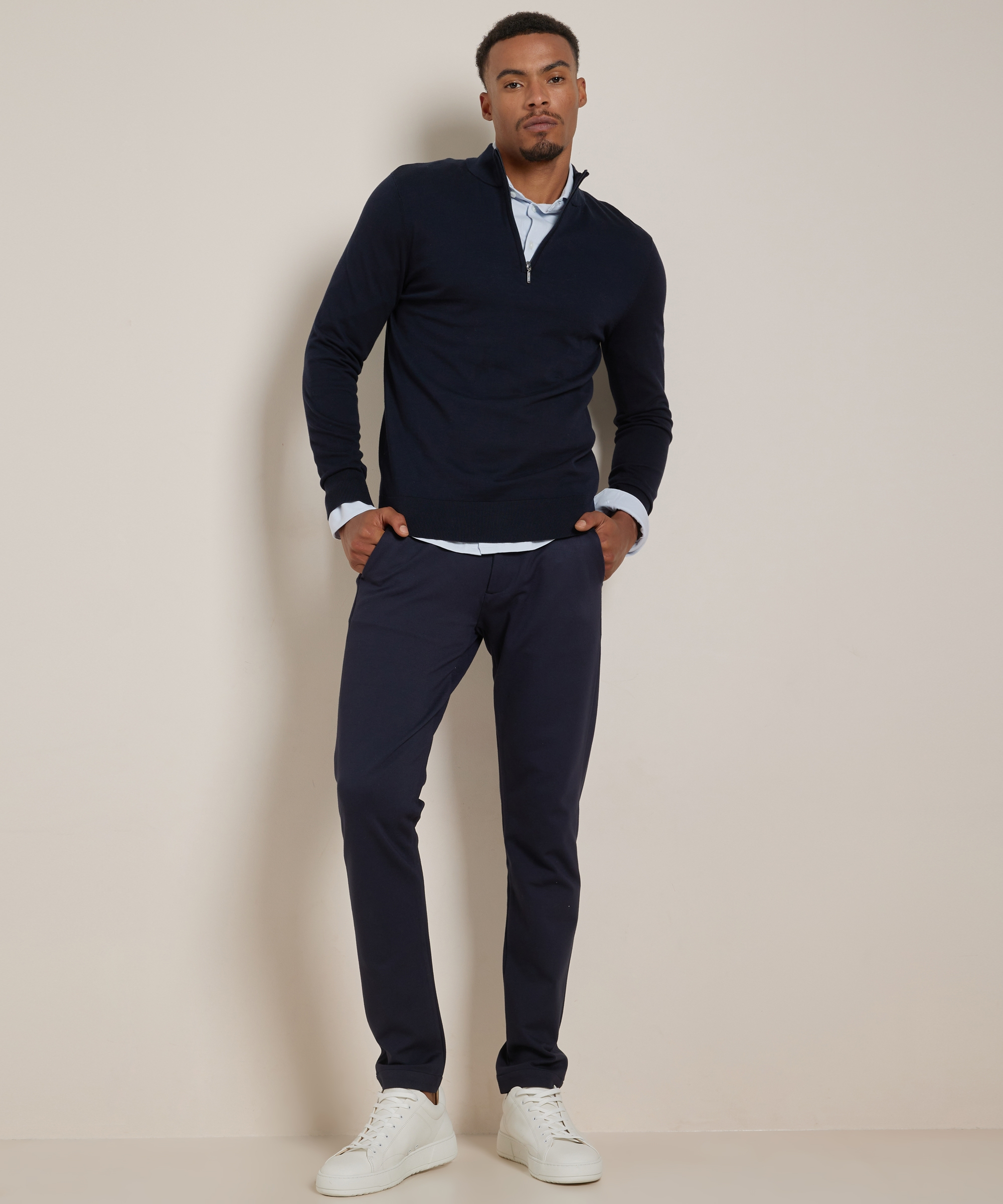 comodo jersey stretch overhemd
