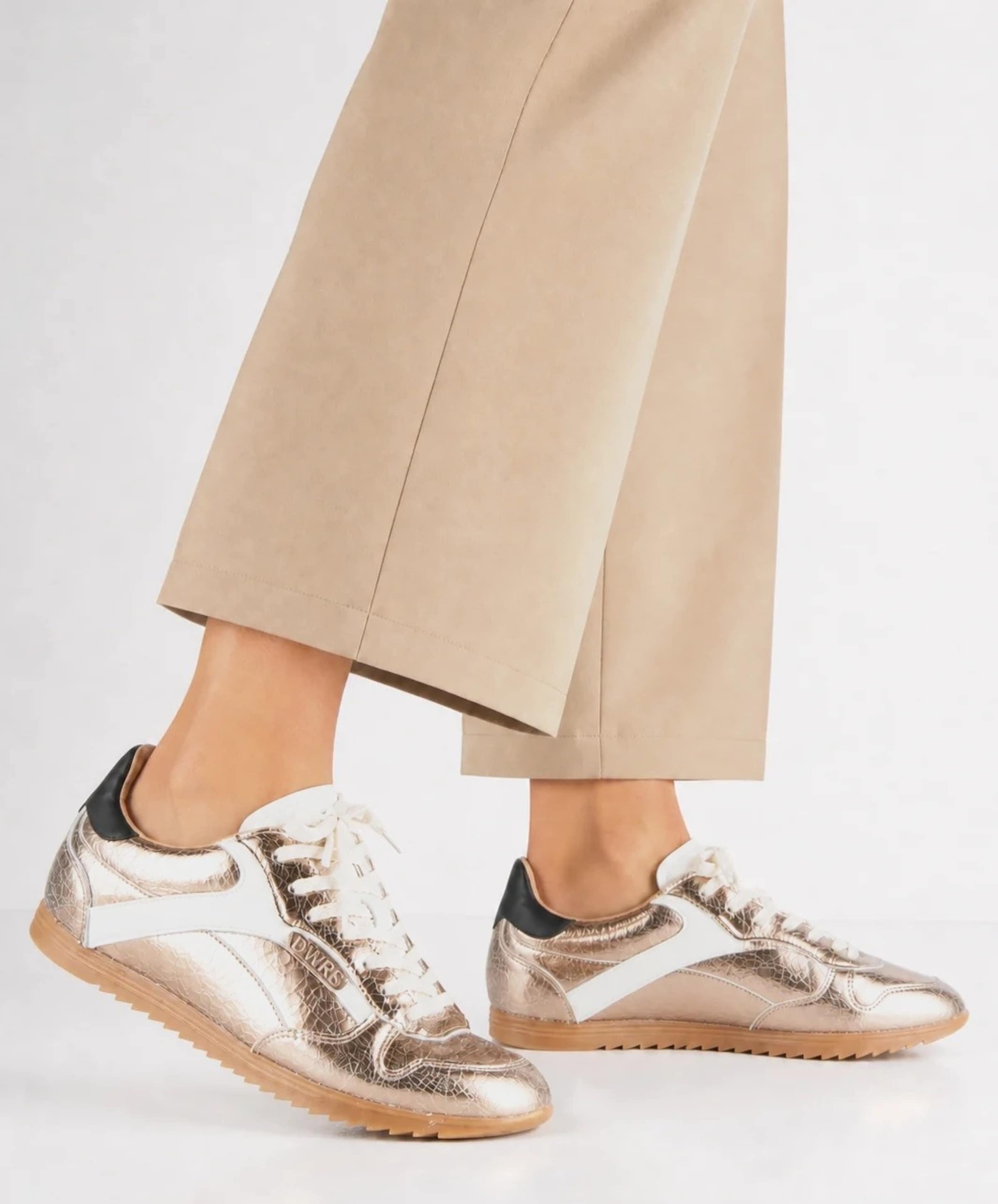 DWRS label TULA dames sneakers beige