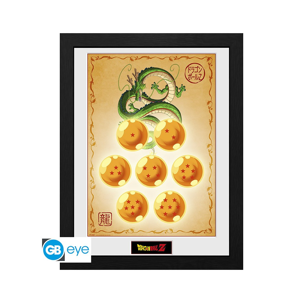 Dragon Ball - Poster Encadré DBZ/Dragon Balls