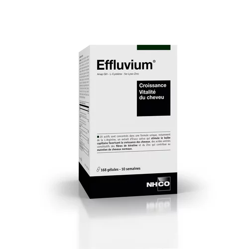 NHCO Santé Dermatologie - Effluvium Croissance Vitalité du cheveu - 168 Gélules