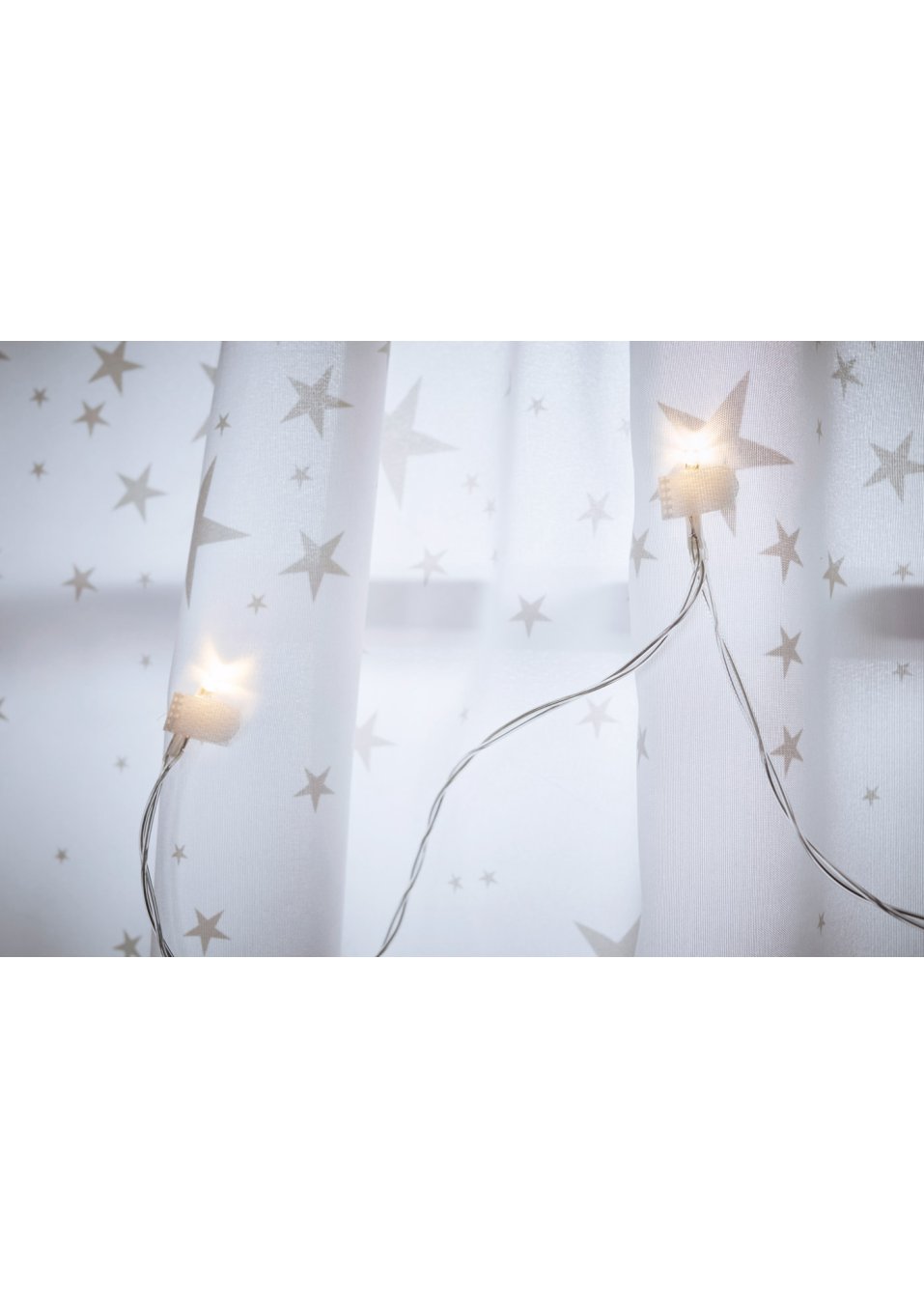 Brise-bise à LED imprimé étoiles