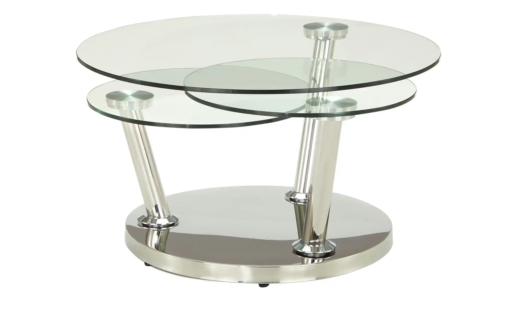 Couchtisch mit drehbaren Tischplatten Conigli
