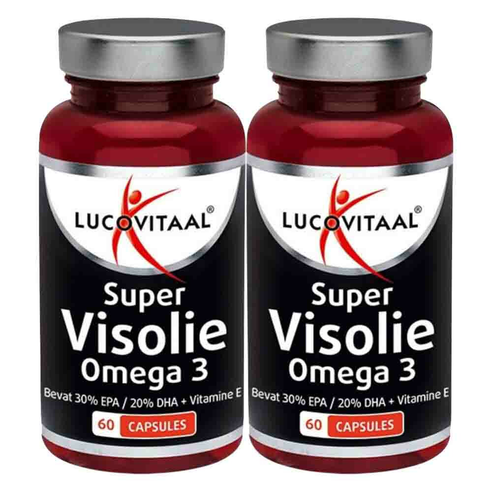 2x Lucovitaal Super Visolie Omega 360 capsules