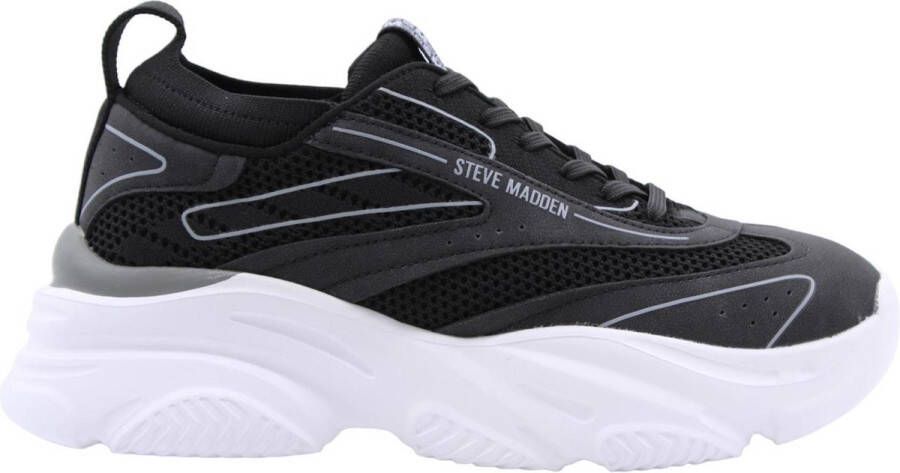 Steve Madden Possesion-E chunky sneakers zwart
