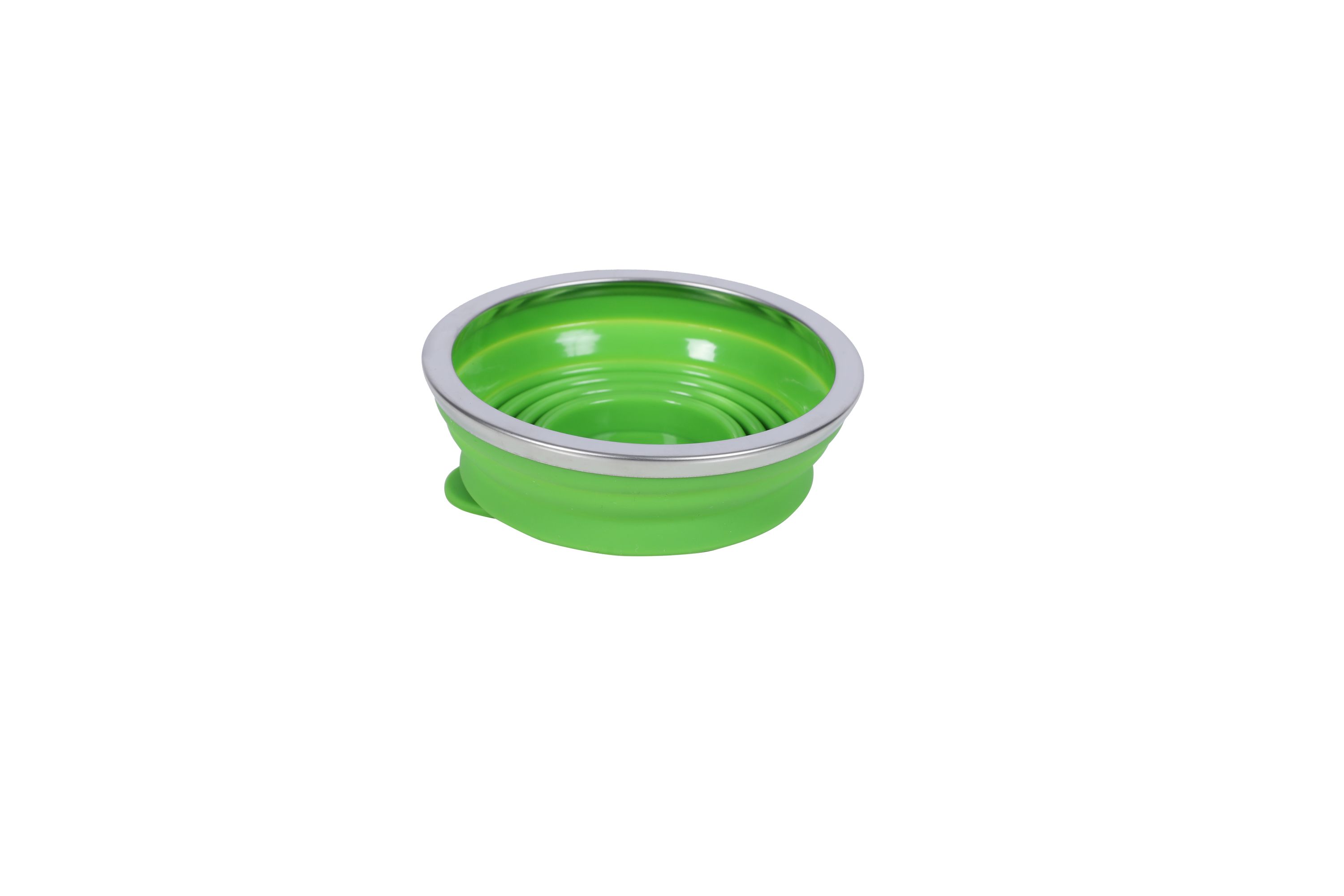 Becher Silikon faltbar grün 270 ml