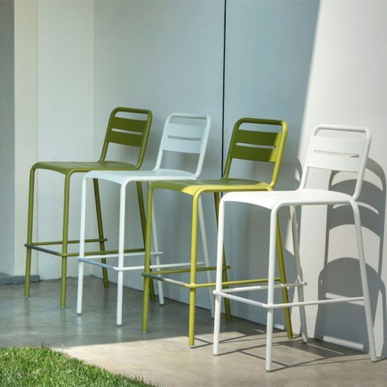 Emu Star Stool barkruk matt white