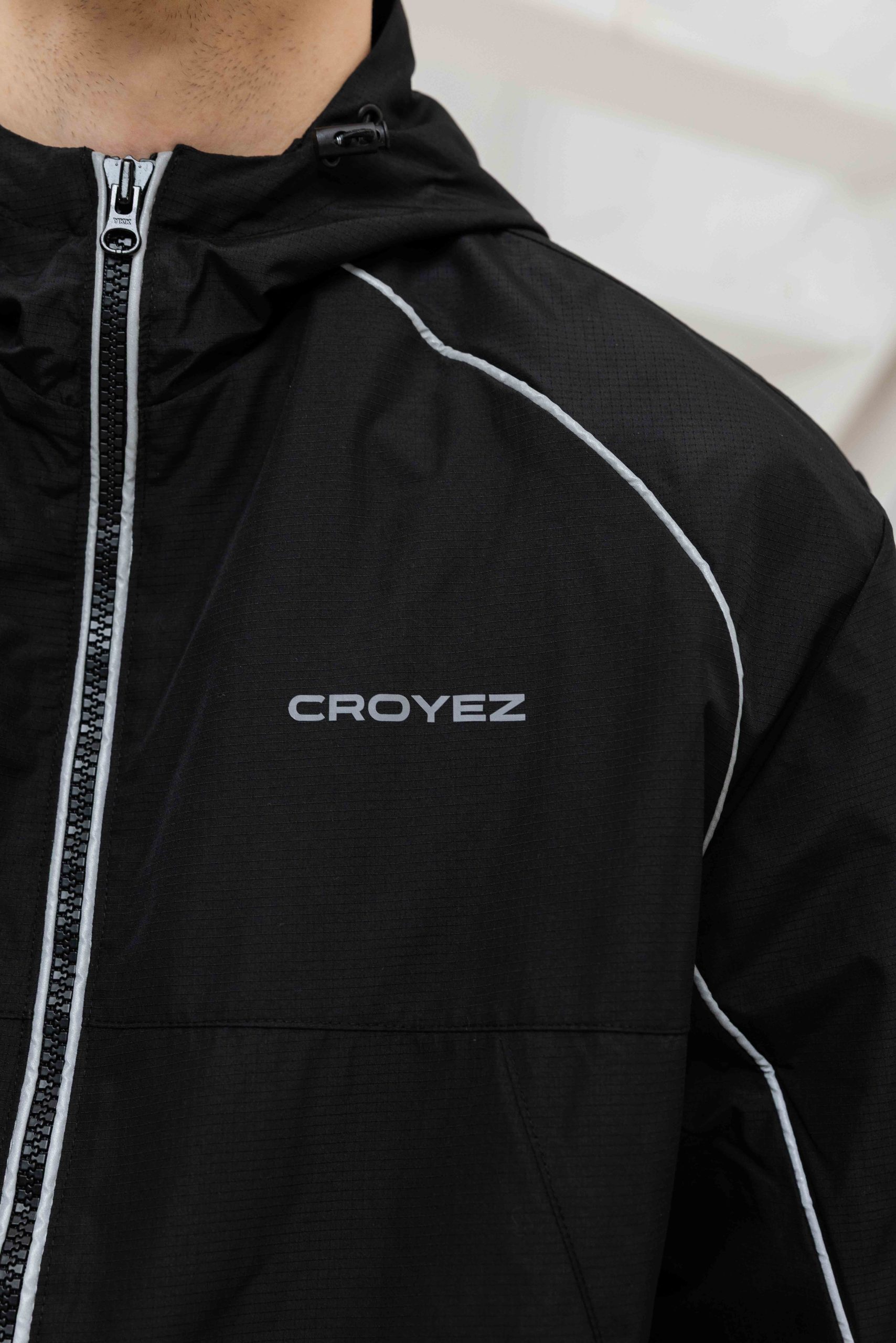 Croyez Parachute Ripstop Trainingspak Heren Zwart