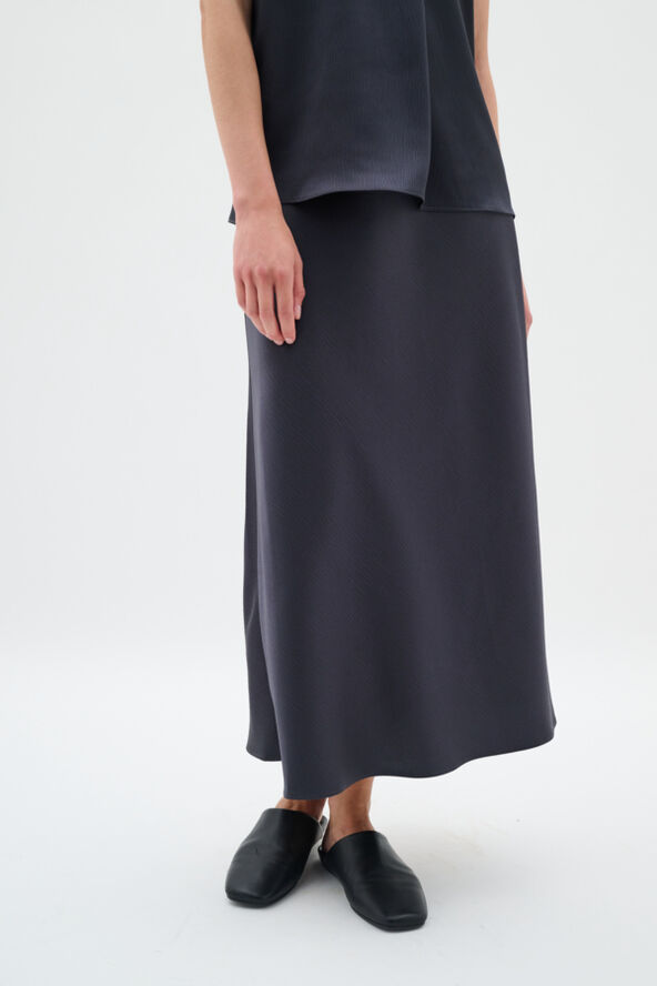 InWear SendraIW Bias Skirt Charcoal