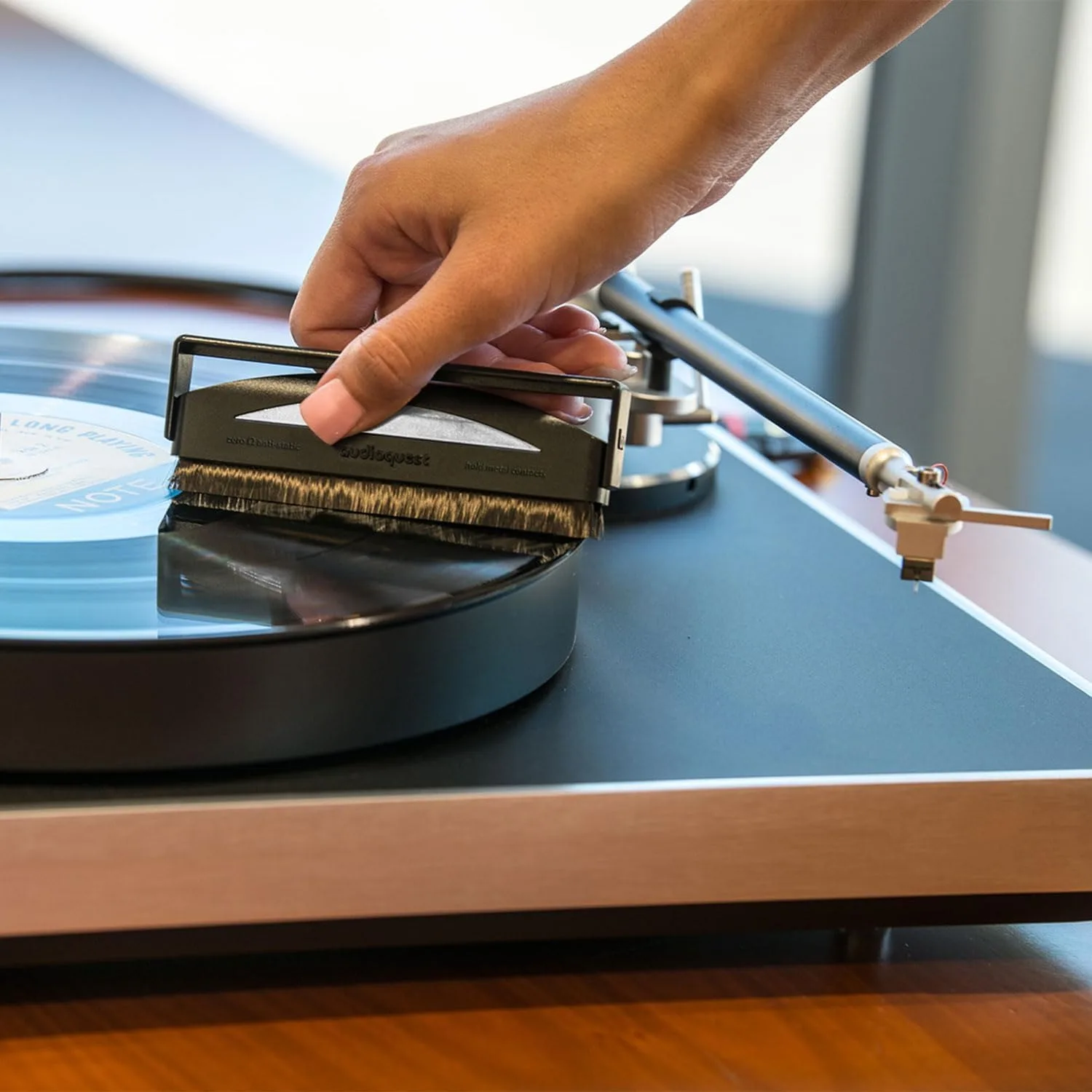 Audioquest Silver Record Brush Accessoires vinyle