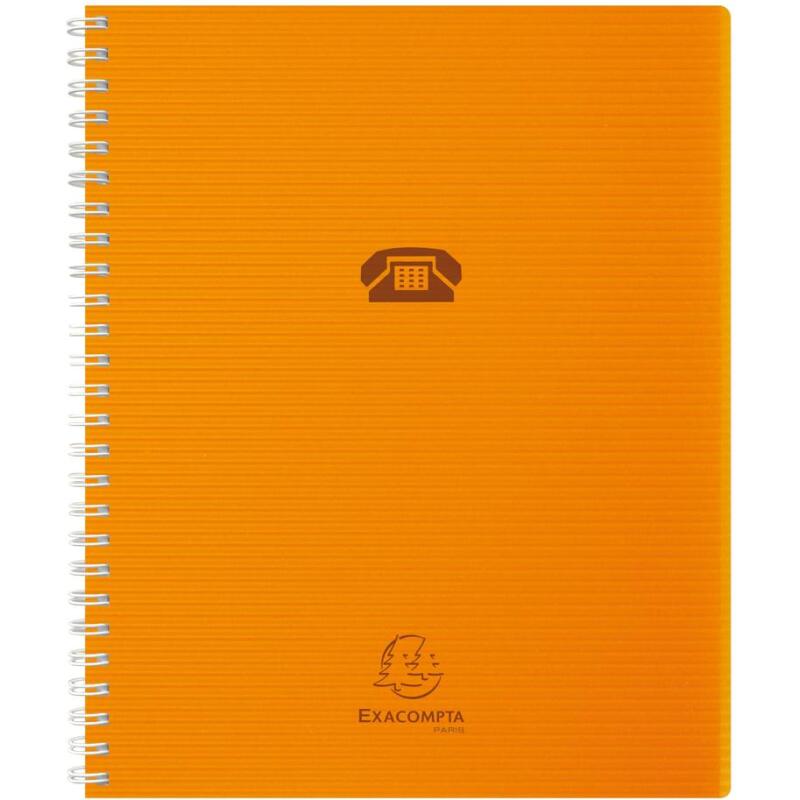 Carnet d'adresses Linicolor 18.5 x 22.5 cm - Coloris aléatoire