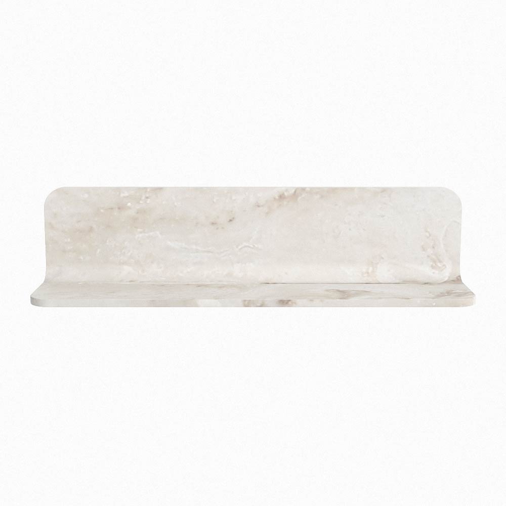 Mondiaz Spot spiegel rond Ø50cm met planchet frappe